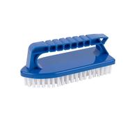 Cofan Cepillo de Mano para Limpiar Piscinas | con Cerdas Finas y Mango Antideslizante | Limpia Las Paredes, escaleras o Juntas de los Azulejos | Medidas: 14,3 cm de Largo x 6 cm de Ancho x 6 cm de al