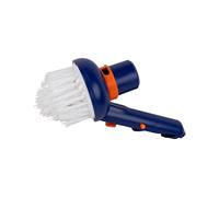 Cofan Cepillo Redondo con Aspiración y Conexión de Manguera | Cepillo para Esquinas de Piscina con Medidas de 12,5 cm de Alto, 7,8 cm de Ancho y Mango de Ø 2,8 cm