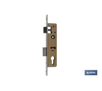 COFAN CERRADURA EMBUTIR (P. METAL) - Cerradura Embutir+cerradero D85 E30 F22 Níquel (P/Metal)