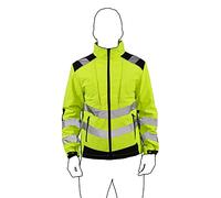 Cofan Chaqueta Softshell de alta visibilidad Amarillo y Negro Talla M