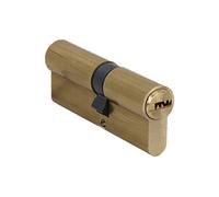 Cofan cilindro de seguridad | Medidas desde 30/30 hasta 45/45 | Color latón | Leva larga