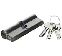 Cofan cilindro europeo | Medidas desde 30/30 hasta 45/45 | Color niquel mate | Leva larga