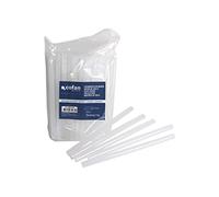 Cofan Cola termofusible en barras de Ø 12 y 200 mm de longitud | Color transparente en envases de 1 kilo | Barras de silicona caliente