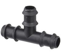 Cofan Conector en Forma de T para riego por Goteo | 16 mm de diámetro | para Sistemas de riego | Uso Recomendado para Agricultura y jardinería