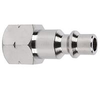 Cofan Conector neumático de rosca hembra 1/4", 1/2" y 3/8" | Para instalaciones neumáticas | De conexión rápida | Para mangueras neumáticas