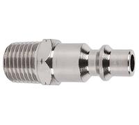 Cofan Conector neumático de roscas macho de 1/4", 1/2" y 3/8" | Para instalaciones neumáticas | De conexión rápida | Para mangueras neumáticas