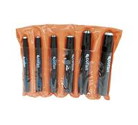 Cofan Conjunto de 6 sacabocados de golpe cilíndrico | Recomendable para materiales ligeros | Medidas de los agujeros de 5 a 12 mm