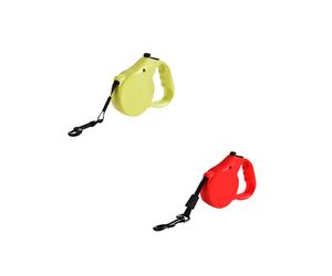 Cofan Correa Extensible para Perros | Modelo Kira | Correa de 3 Metros | Color Rojo o Verde Color Verde 5 M