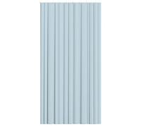 Cofan Cortina de Baño para Ducha | Impermeable con Diferentes Tamaños y Colores | Incluye 8 Anillas (Azul, 2,20 x 2)