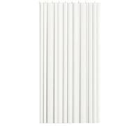 Cofan Cortina de Baño para Ducha | Impermeable con Diferentes Tamaños y Colores | Incluye 8 Anillas (Blanco, 2,20 x 2)