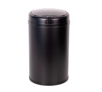 Cofan Cubo de Basura con Sensor de Movimiento, Apertura Automática, Papelera Inteligente, Metal ABS PP, 30 L, Negro