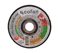 Cofan Disco de Corte de amoladora| Gama Profesional 4 x 4 | Aplicación Universal