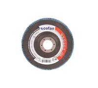 Cofan Disco Laminado Profesional Inclinado | Diámetro 125 mm | Grano G-40