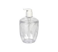 Cofan Dosificador de Jabón Transparente | Dispensador de jabón líquido | Capacidad: 0.43 L | Fabricado en Polipropileno