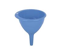 Cofan Embudo de plástico Udai | Disponible en color azul con certificado alimentario | Medidas de diámetro 13 cm