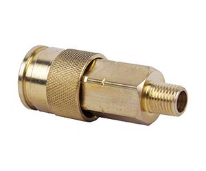 Cofan Enchufe rápido de rosca macho 1/4", 1/2" y 3/8" de gran caudal | Para instalaciones neumáticas | Compacto y ligero | Fabricados en acero endurecido