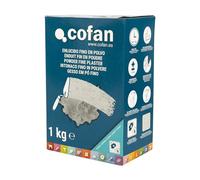 Cofan Enlucido fino en polvo | Para uso en exterior | Formato de 1 y 5 kg
