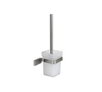 Cofan Escobillero para Baño | Modelo Madeira | En Acero Inoxidable 304 Satinado