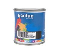 Cofan Esmalte Sintético | Color Negro Satinado | Envase de 125 ml