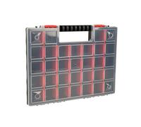 Cofan Estuche Organizador con 12 Compartimentos | Tres Medidas Disponibles | Fabricado en Polipropileno (39,9 x 30,3 x 5 cm)