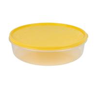 Cofan Fiambrera para Tortilla Redonda | Medida: 24,5 x 6,5 cm | Accesorios de Cocina | Venta Unitaria (Amarillo)