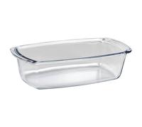 Cofan | Fuente ovalada de borosilicato Modelo Baritina | Capacidad 1800 ml | Peso 800 gramos