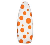 Cofan Funda para Tabla de Planchar Acolchada de Algodón | Medidas: 140 x 60 cm | Estampado Blanco con Lunares