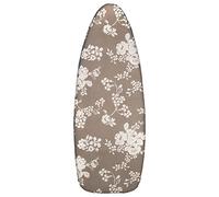 Cofan Funda para Tabla de Planchar Acolchada de Algodón | Medidas: 140 x 60 cm | Estampado Gris con Flores