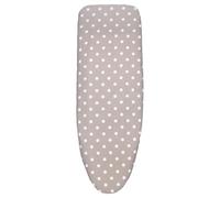 Cofan Funda para tabla de planchar – 100% algodón – Acolchada 3 capas – Universal Gris/Blanco