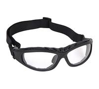 Cofan Gafas de seguridad acolchadas | Protección 4 en 1 | Lentes con recubrimiento duro