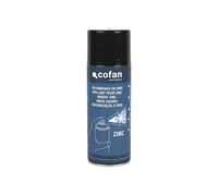 Cofan Galvanizado en frío | Envase 400 ml | Esmalte Spray Zinc | Color Plata | Protege el Metal