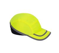 Cofan Gorra de Seguridad | Fabricada en ABS | Protección Antigolpes | En Color Negro, Naranja Flúor y Amarillo Flúor (1, Amarillo Flúor)