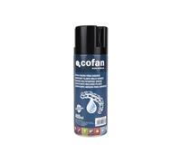 Cofan Grasa adhesiva para cadenas 400 ml | Lubricante líquida | Con aditivos que le confieren propiedades anticorrosión y antidesgaste