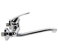 Cofan Grifo de Cocina y Lavadero | Monomando | Fabricado en Latón con Acabado en Cromado