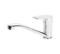 Cofan Grifo de Fregadero Monomando | Caño Bajo | Modelo Ross | Fabricado en Latón | Medidas 12 x 25 x 4 cm