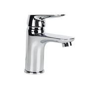 Cofan Grifo para lavabo Rift – Monomando 40 mm, latón cromado con mando en aleación de zinc