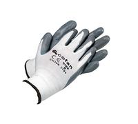 GUANTE 100% POLIEST. IMPREG. NITRILO GRIS T-6 - Unid: 12