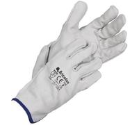 Cofan - Guante Piel Flor Bricofan Talla:10 Bolsa de 12 Pares