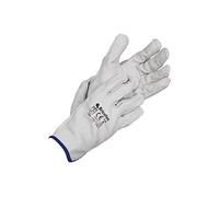 Cofan - Guante Piel Flor Bricofan Talla:8 Bolsa de 12 Pares