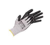 Cofan Guantes anticorte ultraligeros | Nivel D | HPPE + Recubrimiento PU negro | EN 388 4X43D | Pack de 12 pares de guantes o formato unitario| Talla 10 | Protección mecánica (12, 10)