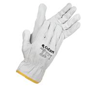 Cofan Guantes de Piel de Búfalo Anticalóricos | Guantes de seguridad Talla 7, 8, 9, 10 y 11 (1, Talla 9)