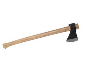 Cofan Hacha vizcaína con mango de madera | hacha versátil para diversos trabajos | Peso total de 2300 gr.