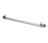 Cofan Indicador de Nivel metálico | Apto para grifos de 2" | Con canal transparente en PVC