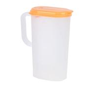 Cofan Jarra de Agua | Capacidad de 2 litros | Con Tapa en Color Verde, Amarill o Naranja (Naranja, 1)