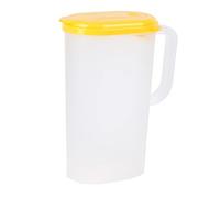Cofan Jarra de Agua | Capacidad de 2 litros | Con Tapa en Color Verde, Amarillo o Naranja | Pack 6 Unidades (Amarillo)