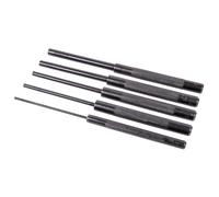 Cofan Juego de 5 Botadores Cilíndricos Largos | Diámetros 3-10 mm | De Acero Cromo Vanadio Endurecido de Alta Resistencia | Herramientas Profesionales para Mecánica, Industria y Bricolaje