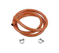 Cofan Kit de Gas Butano con Abrazaderas | Tubo Flexible de 1,5 | En Color Naranja