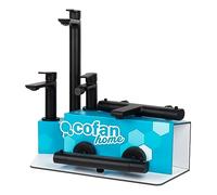 Cofan Kit de Grifería con Expositor para Grifos de Baño Modelo Kerch | Ideal para exponer grifos | Capacidad de 5 unidades