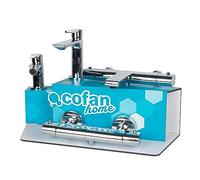 Cofan Kit de Grifería con Expositor para Grifos de Baño Modelo Matheson | Ideal para exponer grifos | Capacidad de 5 unidades