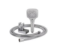 COFAN Kit Ducha Cuadrada 3 Funciones (Mango+Flexo+Colgador) (Kit Ducha Cuadrada 3 Funciones)